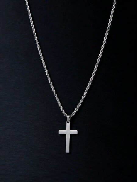 Collier Croix Argent