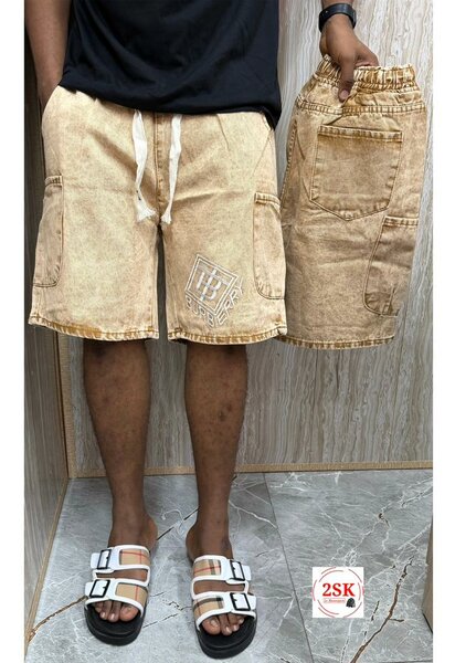 Shorts en jean décontractés pour homme