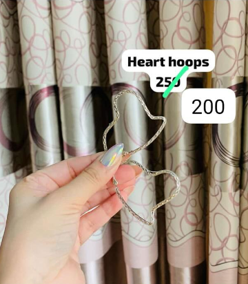 Heart hoops