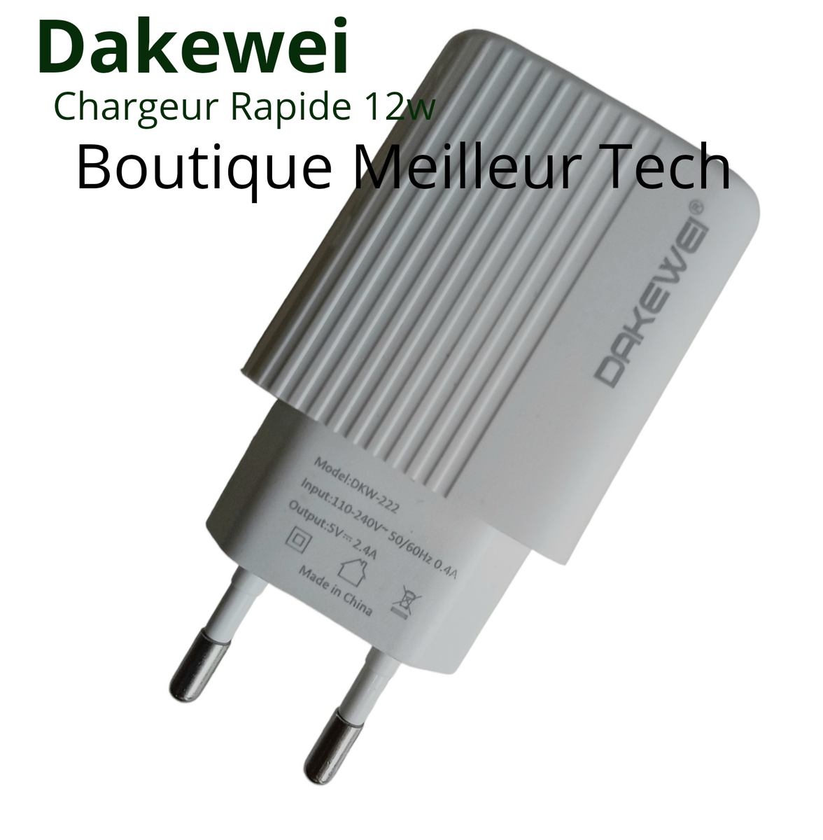 Dakewei Chargeur Android 12w - Protection de charge