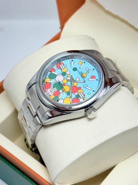 Montre design coloré