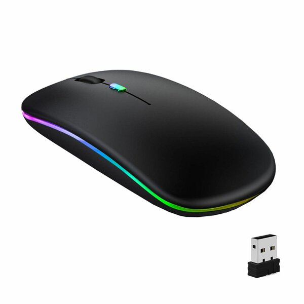 Souris sans fil Bluetooth LED