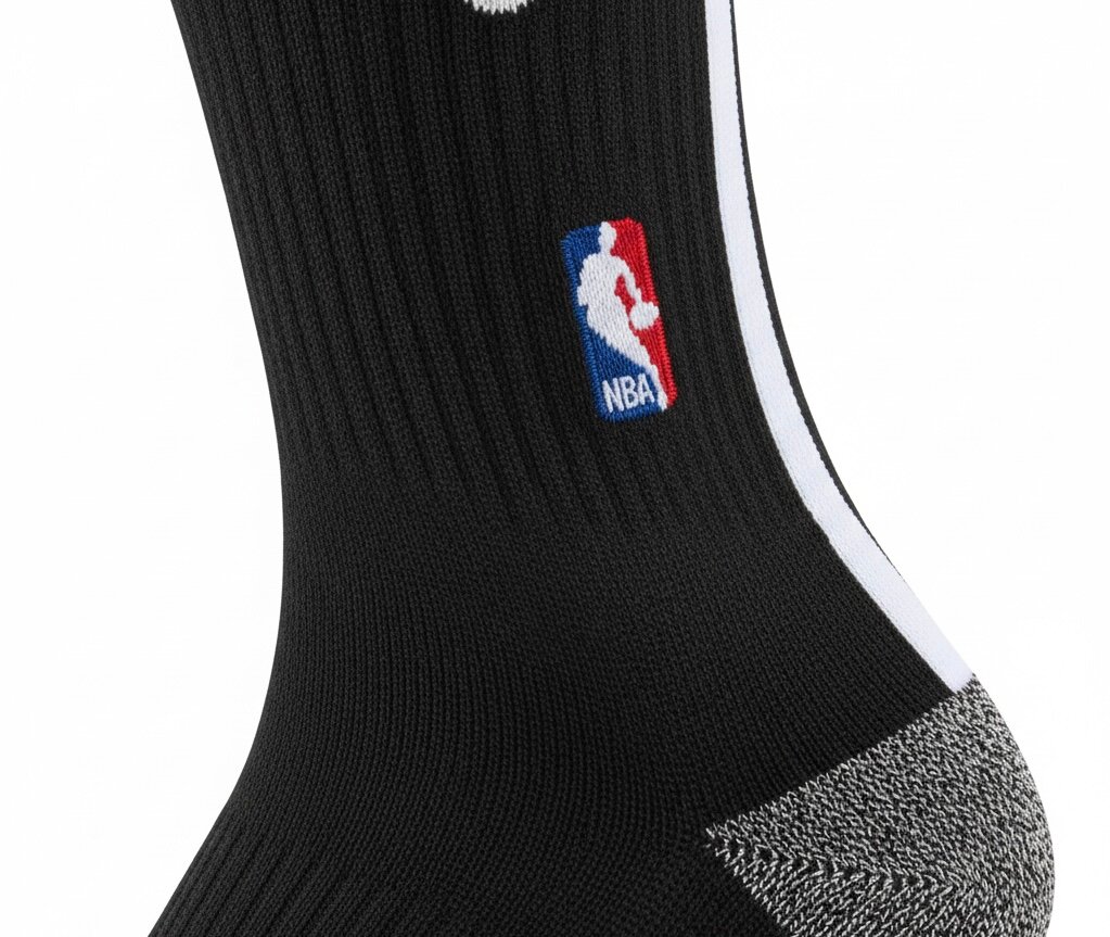 Nike Chaussettes NBA Noires
