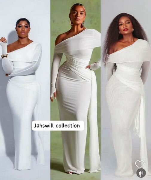 Robe Longue Élégante Blanche