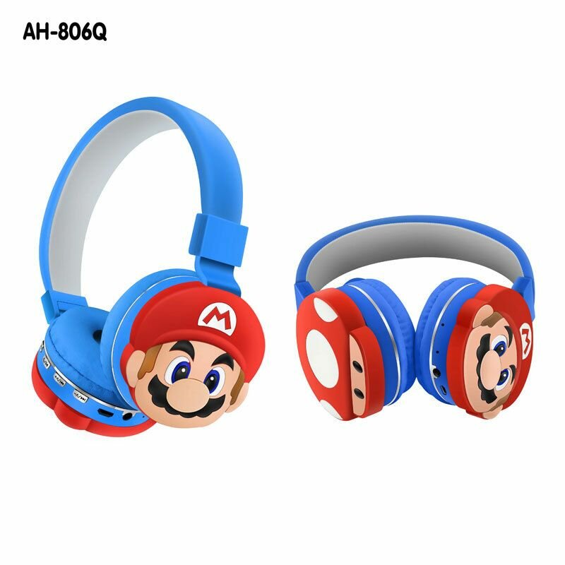 Casque Bluetooth Mario - Jeune Et Adultes - prend mémoire