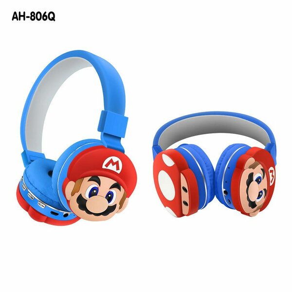 Casque Bluetooth Mario - Jeune Et Adultes - prend mémoire