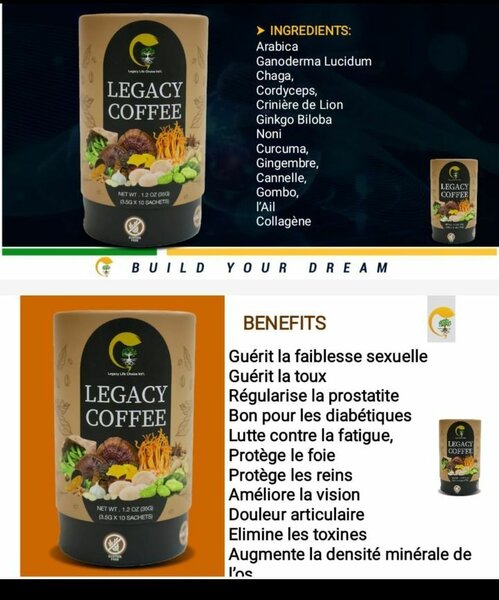 Legacy Coffee Bien-être Général