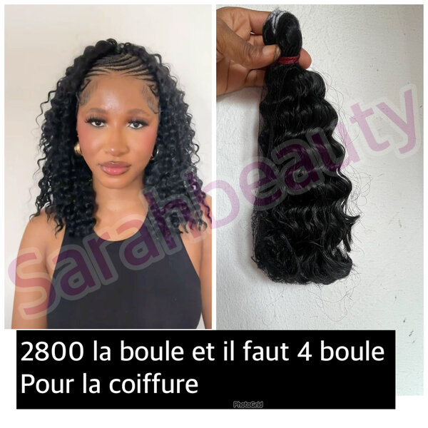 Extensions bouclées naturelles