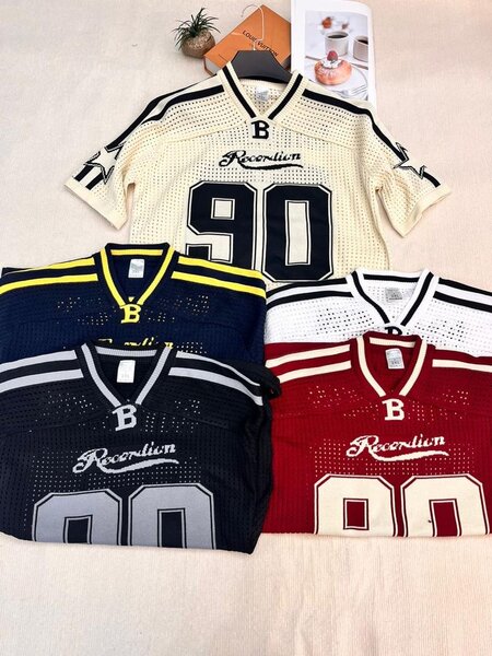 Maillots sportifs unisexes colorés