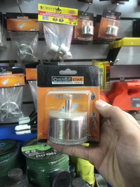 коронка по кафелю