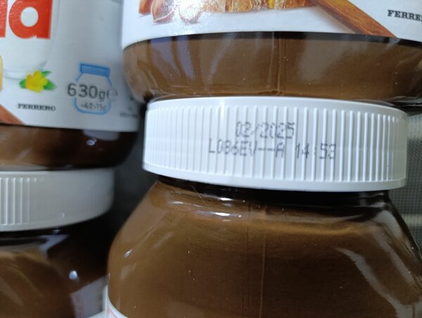 Boite Nutella 630g Pate a tartiner