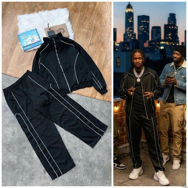 Ensemble de jogging chic noir