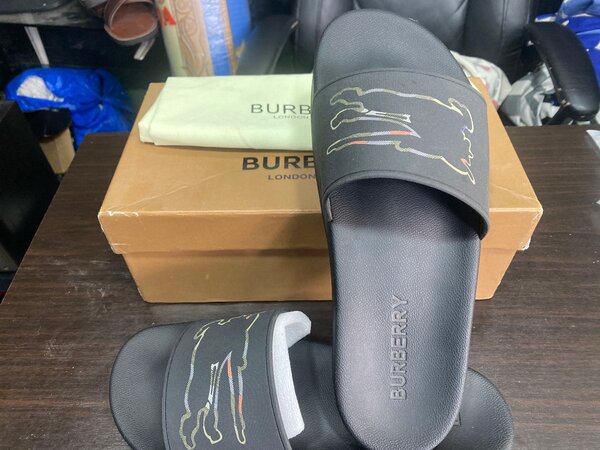 Sandales Burberry Homme Noires