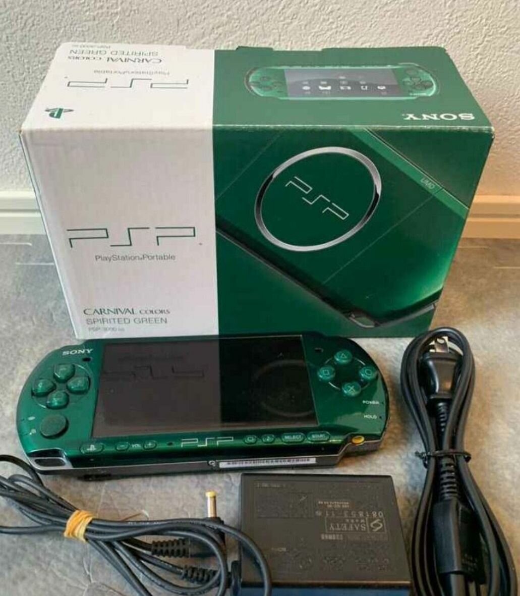 Sony PSP Vert Édition Limitée