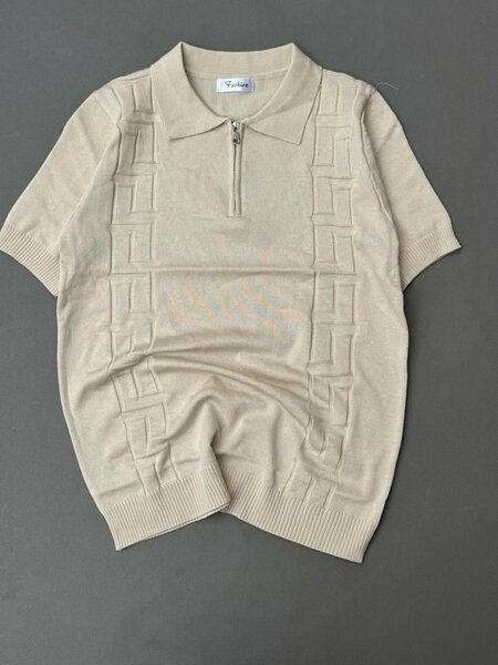 T-shirt polo en tricot élégant