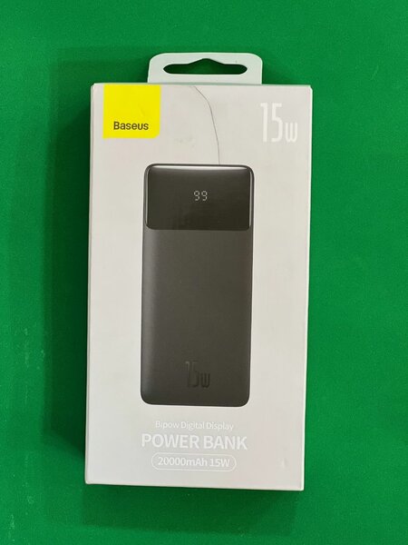 Baseus Bipow Digital Display Power Bank 20000mAh 15W