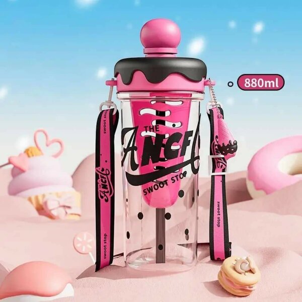 Gourde en plastique kawaii