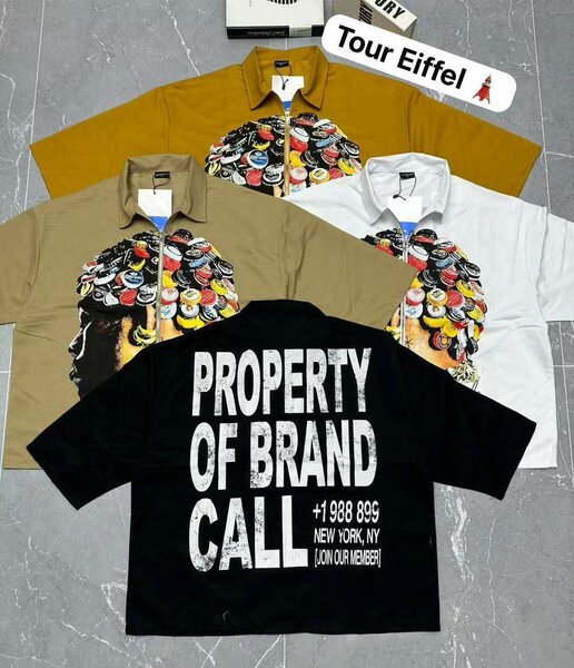 Chemises graphiques urbaines