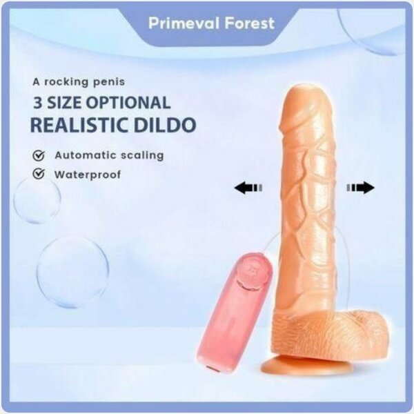 Dildo réaliste à 3 tailles