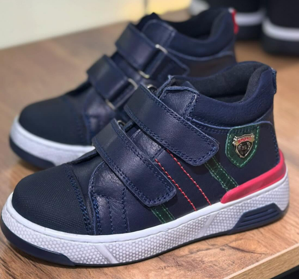 Демисезонные кеды из натуральной кожи 🚀 Стильная, практичная, качественная модель для мальчиков !