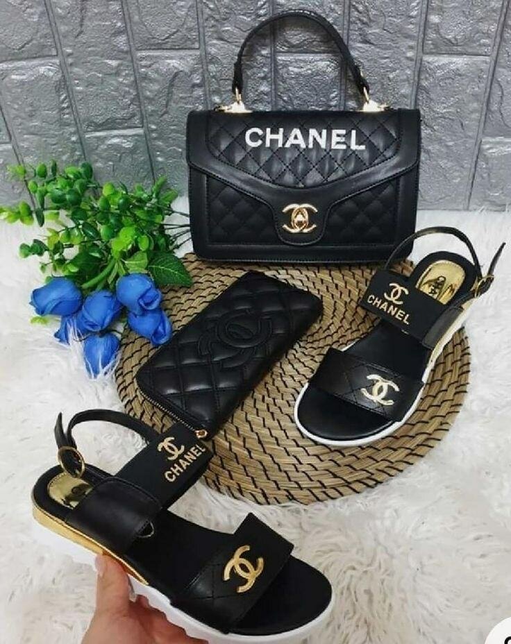Ensemble sac et sandales luxe