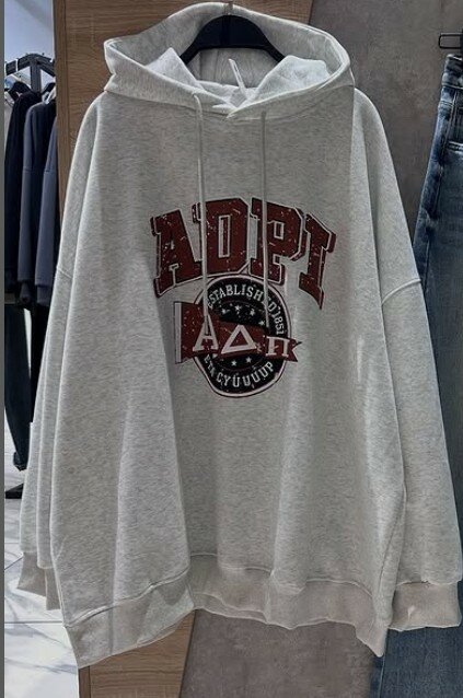 Худи с принтом