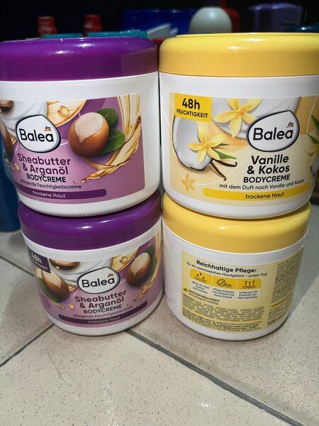 Crème Corps Balea Vanille & Karité