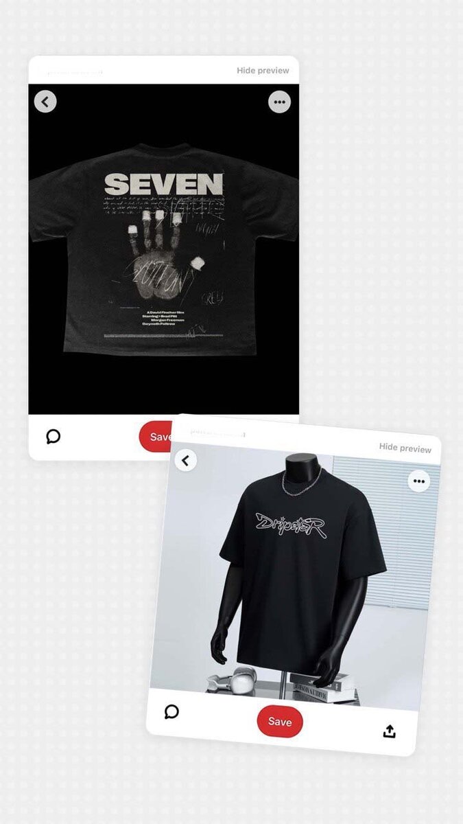 T-shirt à motifs graphiques