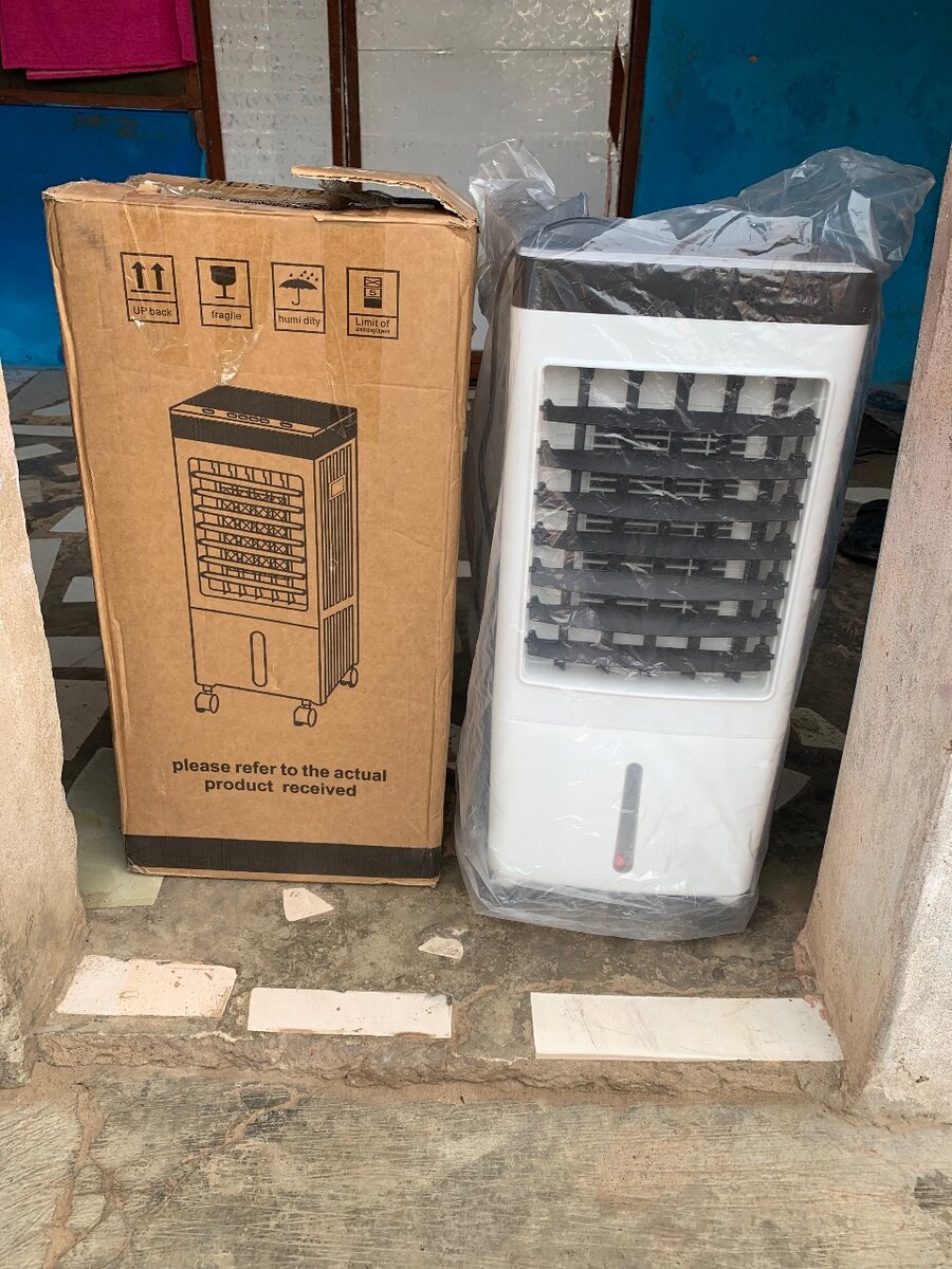 10 liters Tank  Air Cooler with Remote Control and Wheels