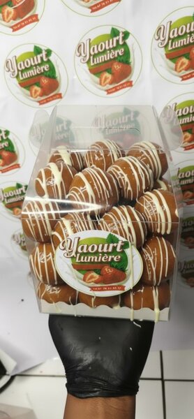 Boule de neige au caramel