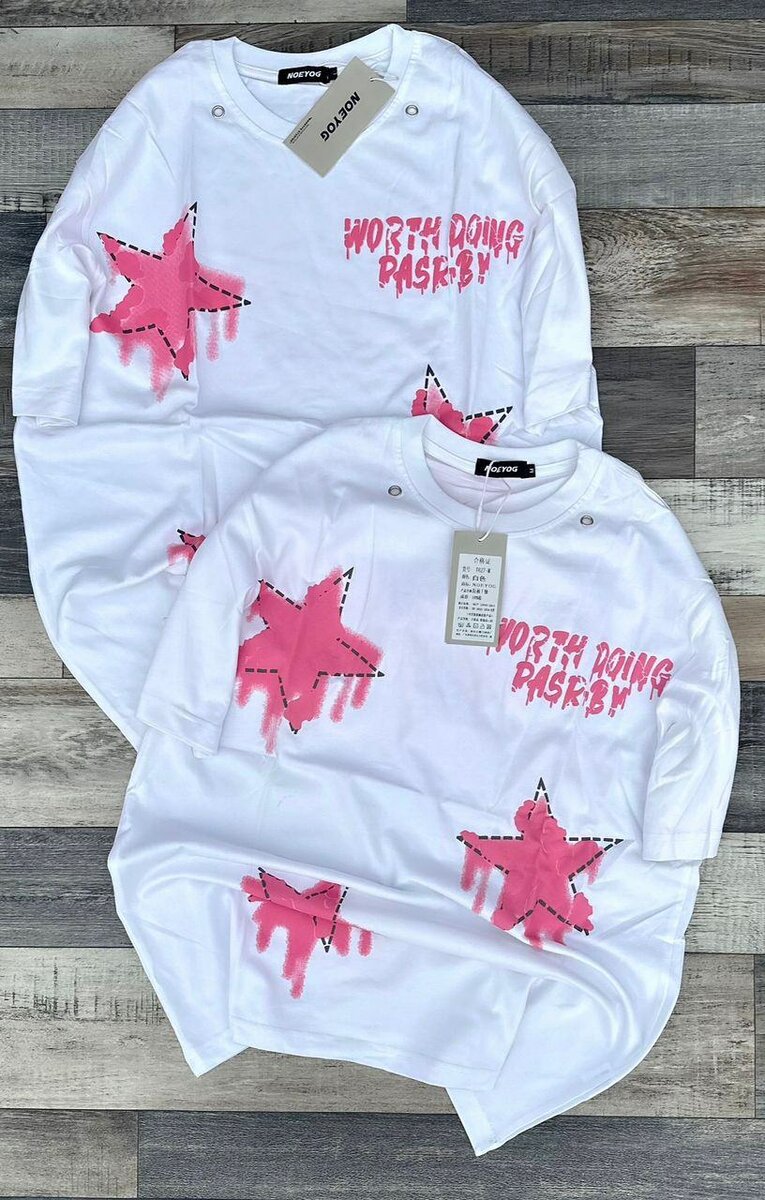 T-shirts streetwear colorés