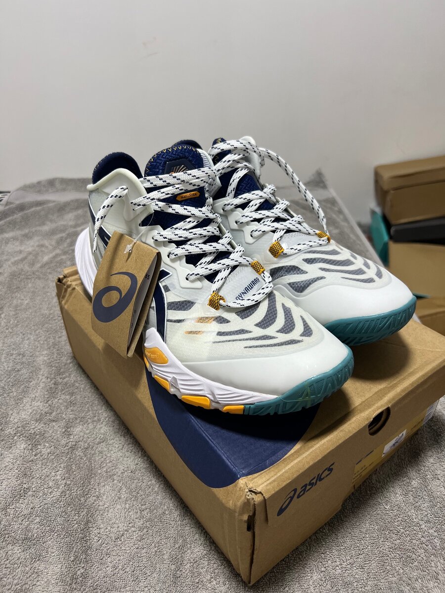 Кроссовки Asics Metarise White Deep Ocean Herren Sneakers