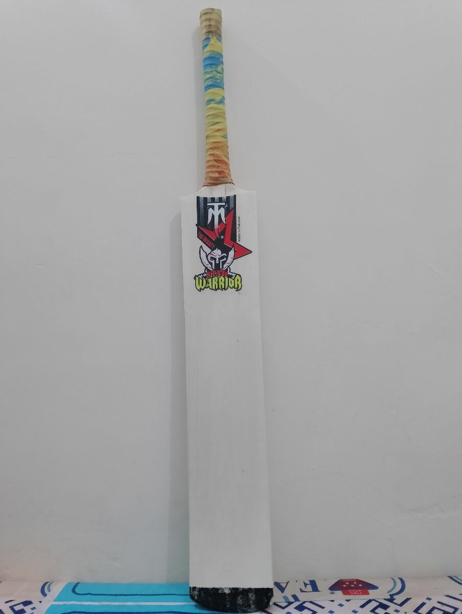 T Warrior Tape Ball Cricket Bat