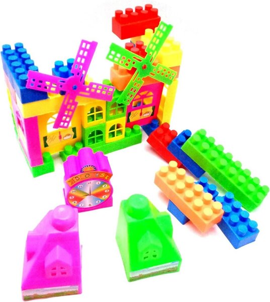 Ensemble de construction coloré pour enfants