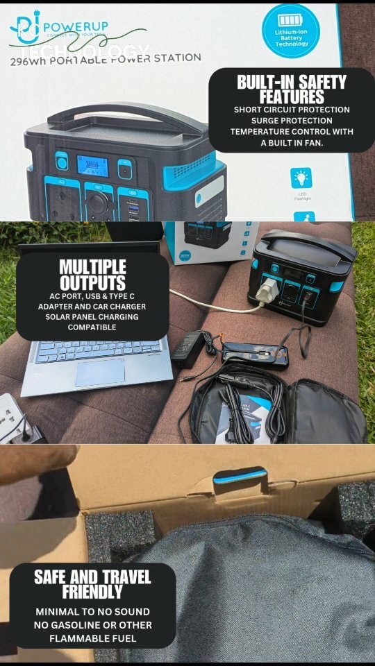 POWERUP 300W Portable Power Station