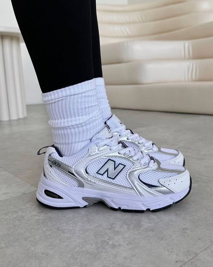 Baskets New Balance blanches
