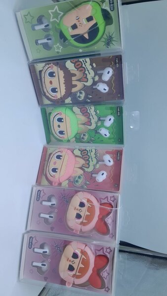 Écouteurs fantaisie colorés