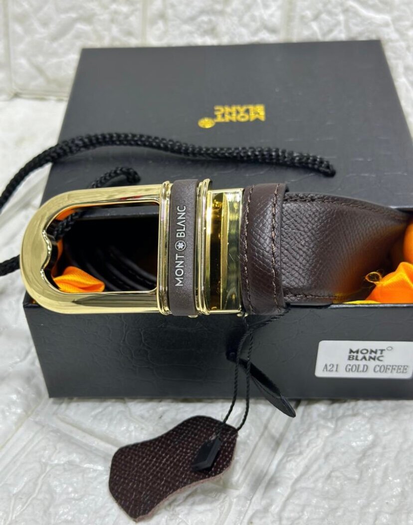 Ceinture en cuir Montblanc