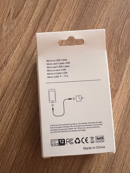 Câble Micro USB Charge Rapide