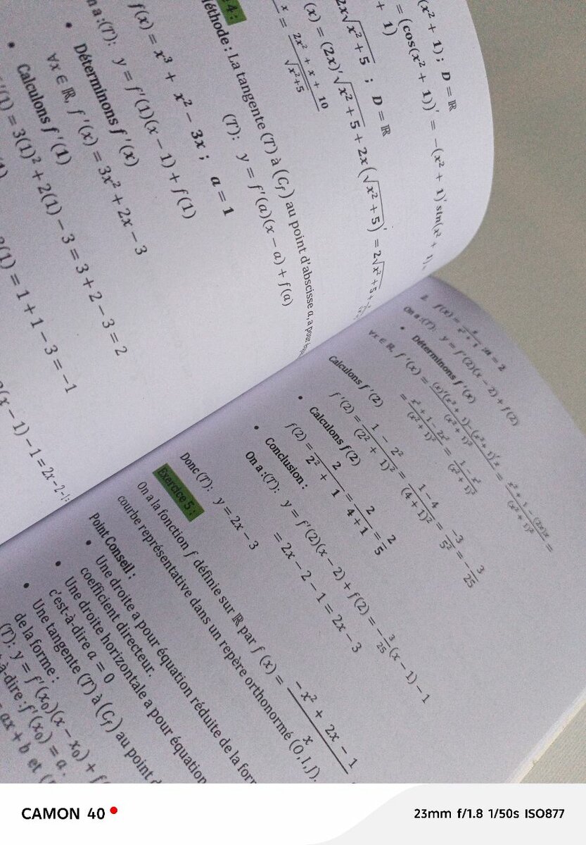 Livre Secret Maths 1ère CDE