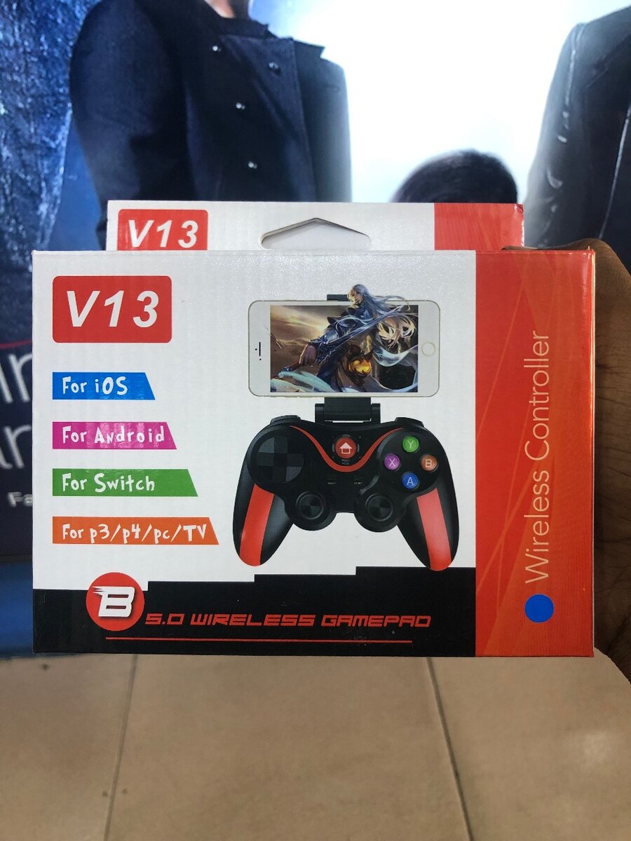 V13 Wireless Controller for iOS, Android, Switch,P3,P4,PC &