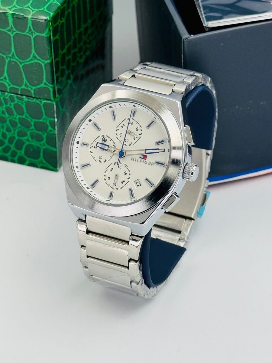 Montre homme argent Tommy Hilfiger