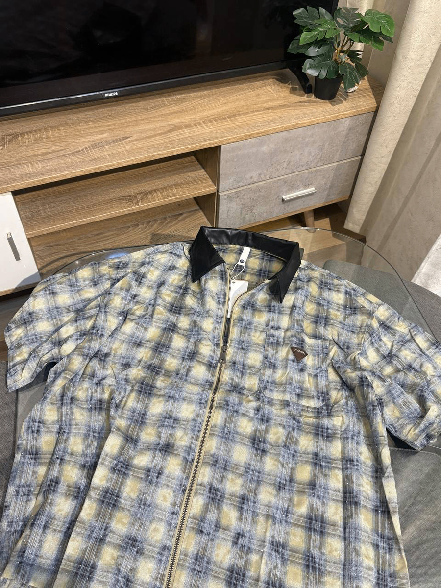 Shinning Ash Cropped Shirt