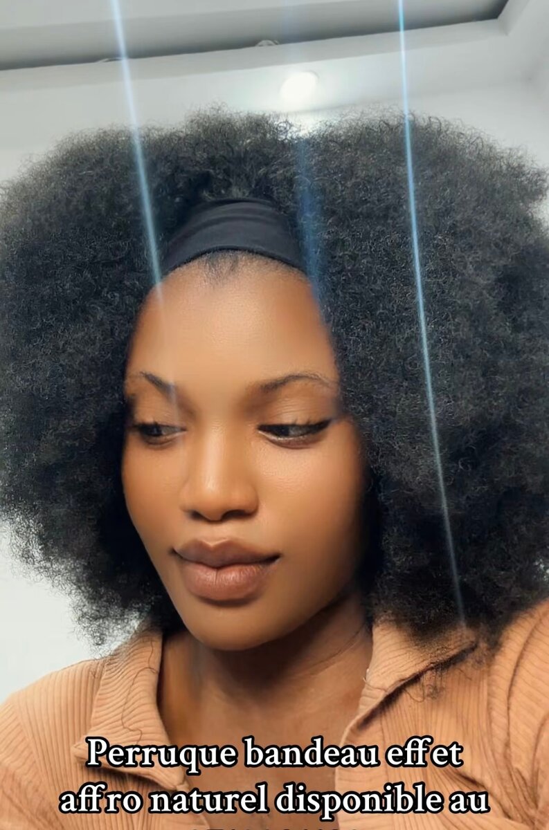 Perruque Afro Naturel