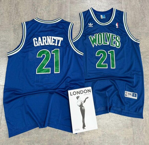Maillot NBA Wolves Garnett