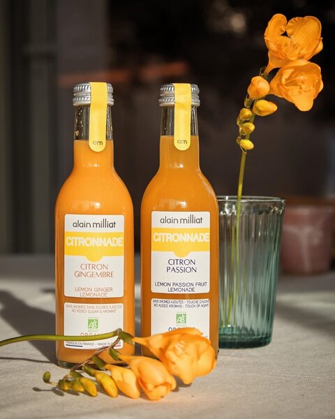 Citronnade citron gingembre Alaine Milliat
