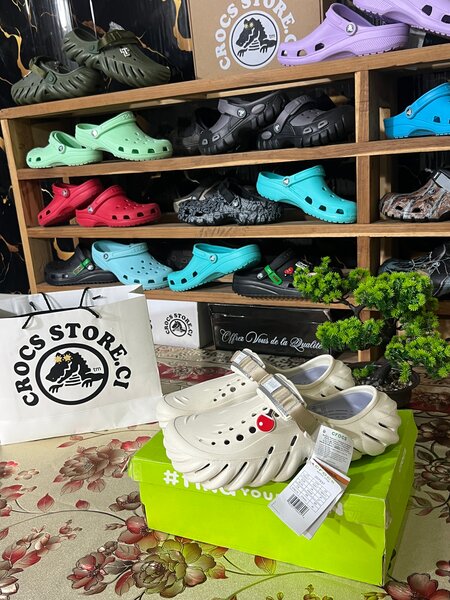 CROCS ECHO CLOG BLANC