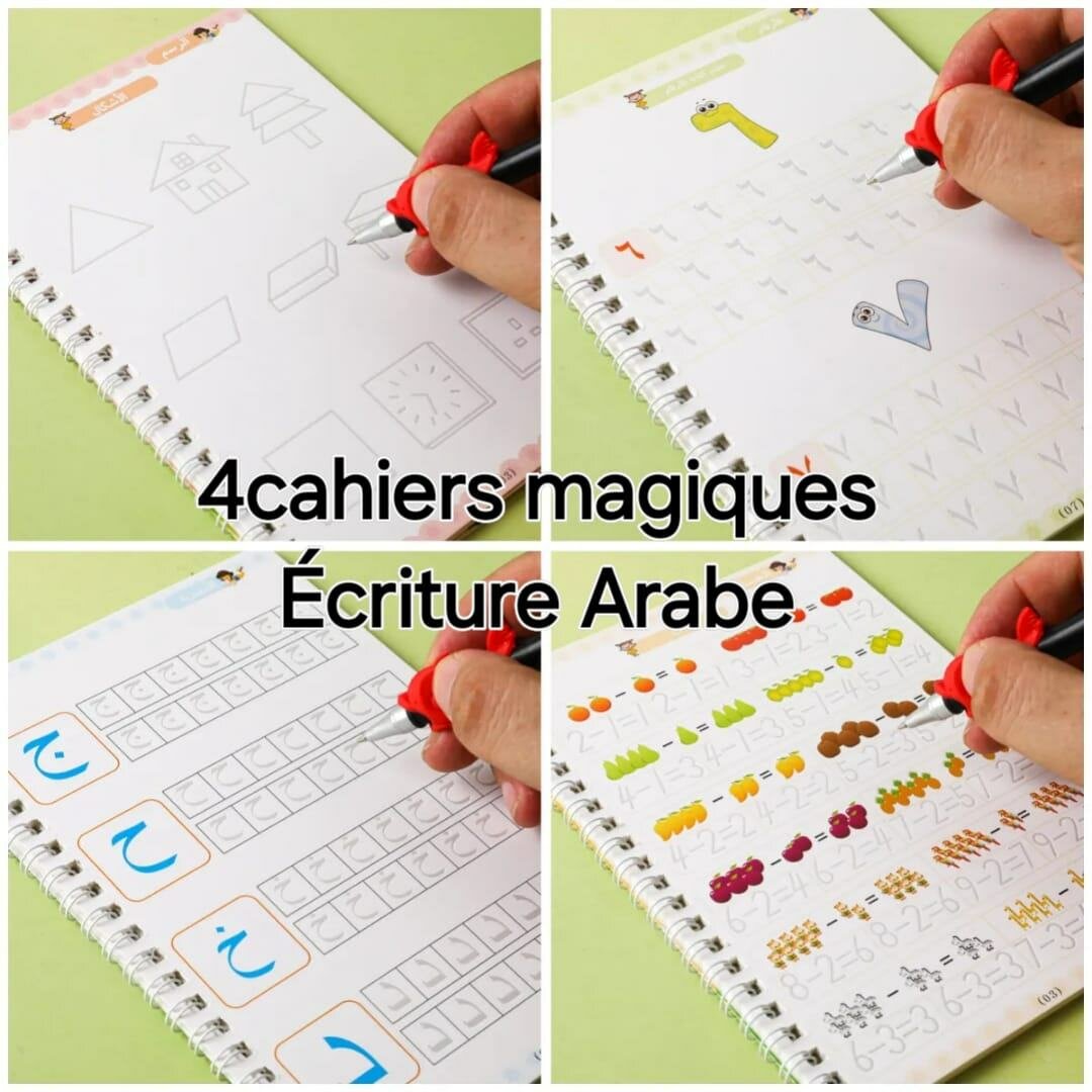 Cahiers Magiques Écriture Arabe