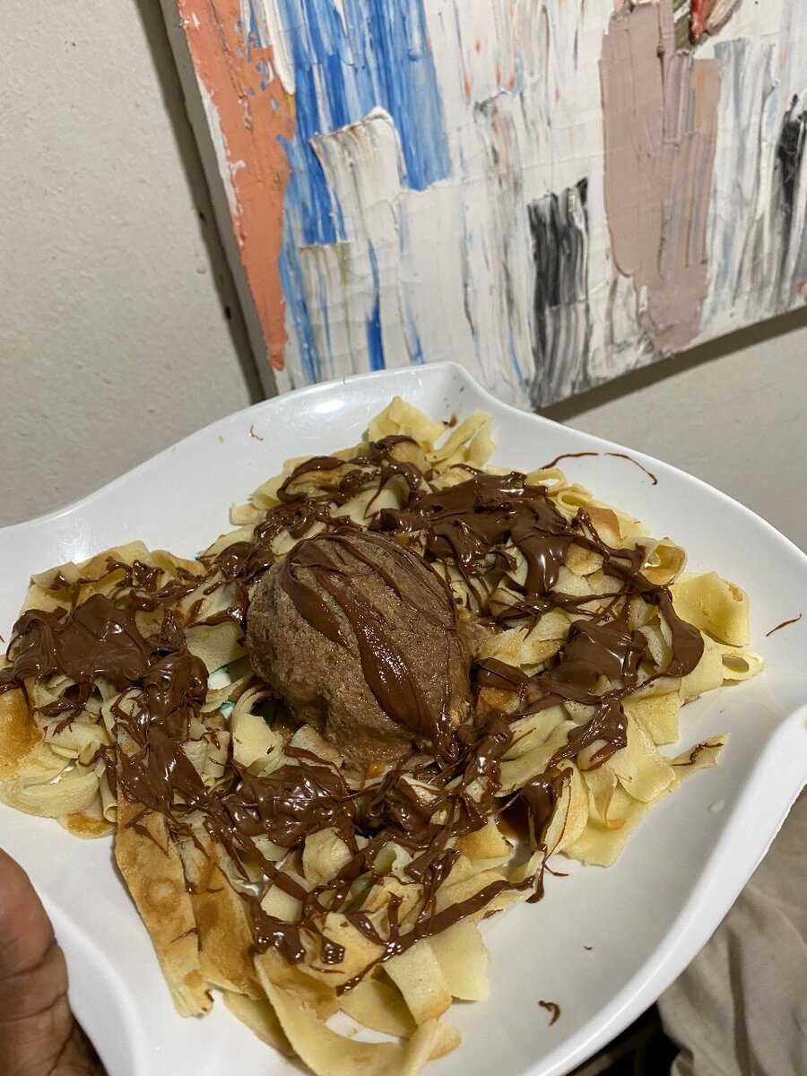 Fettucine au Nutella