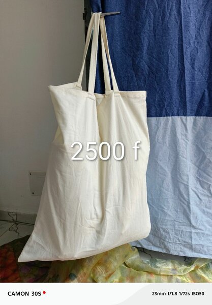 Sac cabas en tissu